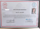 Doç. Dr. Ayşe Ekim Fiziksel Tıp ve Rehabilitasyon sertifikası