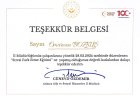Uzm. Kl. Psk. Ömürcan Bozkuş Psikoloji sertifikası