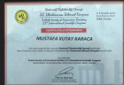 Uzm. Dt. Kutay Karaca Restoratif Diş Tedavileri sertifikası