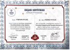 Uzm. Psk. Ayşenur Ayyıldız Psikoloji sertifikası