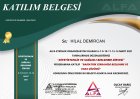 Uzm. Dyt. Hilal Demircan Diyetisyen sertifikası