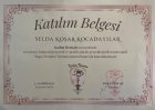 Fzt. Selda Koşar Fizyoterapi sertifikası