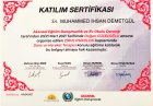Psk. Muhammed İhsan Demetgül Psikoloji sertifikası