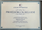 Prof. Dr. Mehtap POLAT Kadın Hastalıkları ve Doğum sertifikası