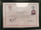 Dr. Oğuz Uçar Geleneksel ve Tamamlayıcı Tıp sertifikası