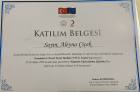 Uzm. Psk. Aleyna Çiçek Psikoloji sertifikası
