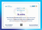 Dyt. İlayda Özkırım Diyetisyen sertifikası