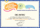 Uzm. Dyt. Emel Unutmaz Duman Diyetisyen sertifikası