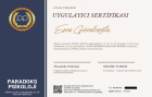 Psk. Dan. Esra Gözelceoğlu Psikoloji sertifikası