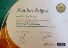 Dt. Sevdiye Umer Diş Hekimi sertifikası