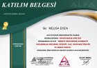 Uzm. Dyt. Melisa Eken Diyetisyen sertifikası