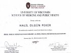 Op. Dr. Halil Olgün Peker Beyin ve Sinir Cerrahisi sertifikası