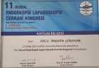 Op. Dr. Halil İbrahim Gökpınar Genel Cerrahi sertifikası