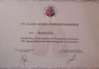Doç. Dr. İrfan Eser Göğüs Cerrahisi sertifikası