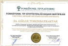 Uzm. Dyt. Güler Tosunbayraktar Diyetisyen sertifikası