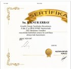 Dyt. İlknur Erbay Diyetisyen sertifikası