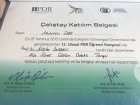 Uzm. Psk. Muhittin Dar Psikoloji sertifikası