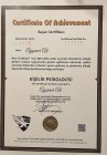 Psk. Dan. Ayşenur Ak Psikolojik Danışman sertifikası