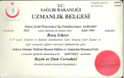 Prof. Dr. Bora Gürer Beyin ve Sinir Cerrahisi sertifikası