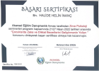 Psk. Halide Helin İnanç Psikoloji sertifikası