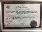 Op. Dr. Özgür Kavaz Kadın Hastalıkları ve Doğum sertifikası