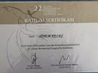 Dr. Öğr. Üyesi Hüsniye Sinem Gürbüz Dermatoloji sertifikası