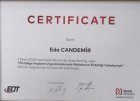 Dt. Eda Candemir Diş Hekimi sertifikası