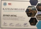 Dyt. Zeynep Aktaç Diyetisyen sertifikası