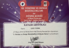 Fzt. Gaye Torna Fizyoterapi sertifikası