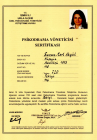 Psk. Suzan Mert Akgül Psikoloji sertifikası