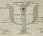 Psk. Pınar Ateşağaoğlu Psikoloji sertifikası