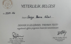 Psk. Saniye Berra Güzel Yaşar Psikoloji sertifikası