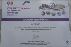 Fzt. Ece Ekici Fizyoterapi sertifikası