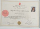 Dr. Dt. Hande Özçelebi Diş Hekimi sertifikası