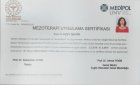 Dr. Alev Şahin Medikal Estetik Tıp Doktoru sertifikası