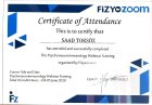 Fzt. Saad Toksöz Fizyoterapi sertifikası