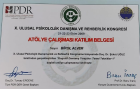 Prof. Dr. Birol Alver Psikolojik Danışman sertifikası