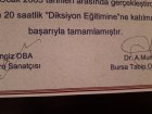 Uzm. Dr. Cem Yalçın Psikiyatri sertifikası