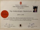 Uzm. Dr. Şirin Çelik Dermatoloji sertifikası