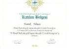 Op. Dr. Namık Yılmaz Genel Cerrahi sertifikası