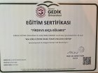 Psk. Ayça Eğilmez Psikoloji sertifikası