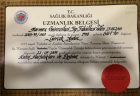 Op. Dr. Gerçek Aydın Kadın Hastalıkları ve Doğum sertifikası