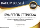 Psk. İrva Berfin Çetinkaya Psikoloji sertifikası