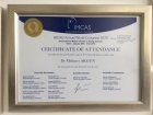 Dr. Mehmet Akgün Medikal Estetik Tıp Doktoru sertifikası
