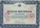 Dt. Emine Velda Sönmez Diş Hekimi sertifikası