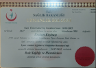 Uzm. Dr. Endam Köybaşı Psikiyatri sertifikası