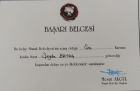 Dyt. Şeyda Ertaş Diyetisyen sertifikası