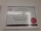 Op. Dr. Fatma Sezgin Kadın Hastalıkları ve Doğum sertifikası