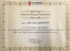 Doç. Dr. Atilla Adnan Eyüboğlu Plastik Rekonstrüktif ve Estetik Cerrahi sertifikası