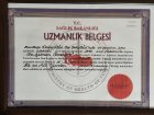 Uzm. Dr. Şebnem Bozkurt Medikal Estetik Tıp Doktoru sertifikası